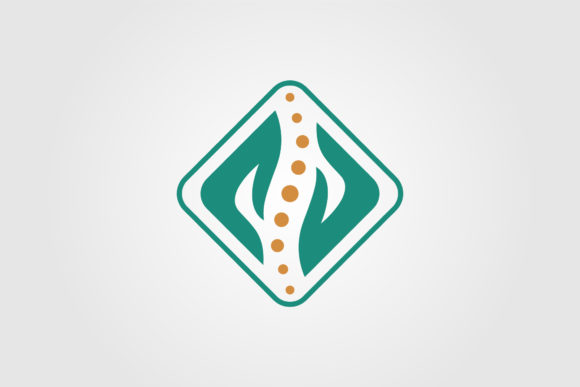 Abstract Spine Logo with Hand Symbol: A Designer Review