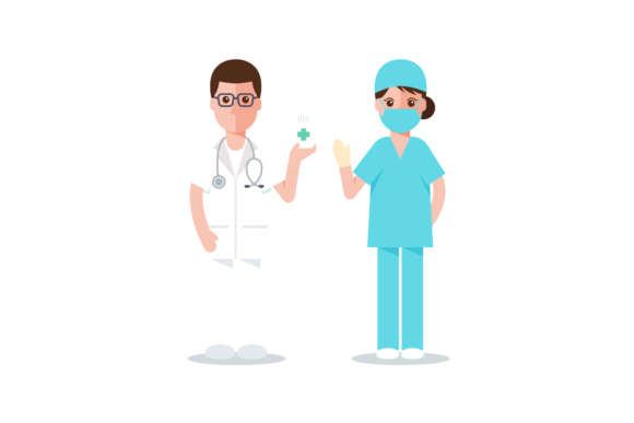 Nurse Doctor Profession Vector Arts