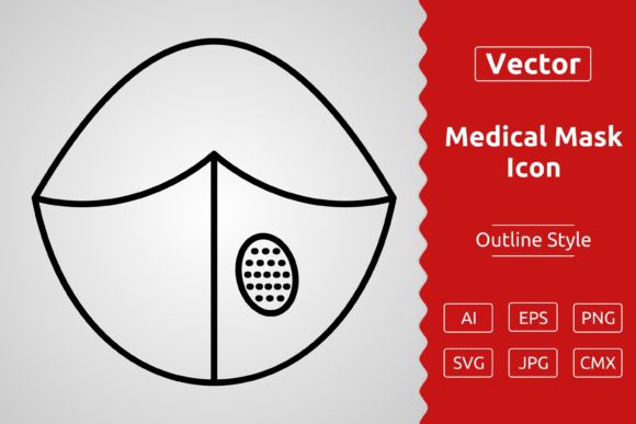 Vector Medical Mask Outline Icon Design: A Designer’s Review